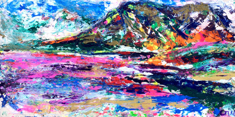 Chloe Gallery, Chloe Gallery Uk, Chloe Tinsley, Chloe Art, Route 500, Torridon, Annan, Ferroch, Wild Art, Pink art, British Artist, Vivid Art, Chloe Tinsley, visual arts, great art, types of art, nature of art, define form in art, globe artists, art magazines, art meaning,  beautiful scenery painting,  visual arts meaning, art forms,  types of art,  fine arts meaning
