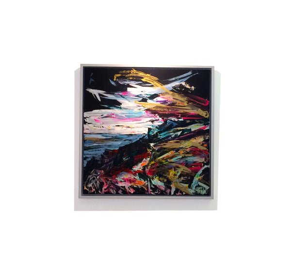 Painting by Chloë Tinsley, Inspiring Art Cornwall, Exhibiting at the Herrick Gallery, Art for Jo's, Jo's Cervical Cancer Trust, chloe art, chloe gallery, chloe gallery uk, online art gallery, colourful art, square painting, grey painting, gold painting, female painters, female artist painters, colourful art, love art, love painting, en plein air, great art, visual arts, wild art, art forms, signify, nature of art, art magazines,
